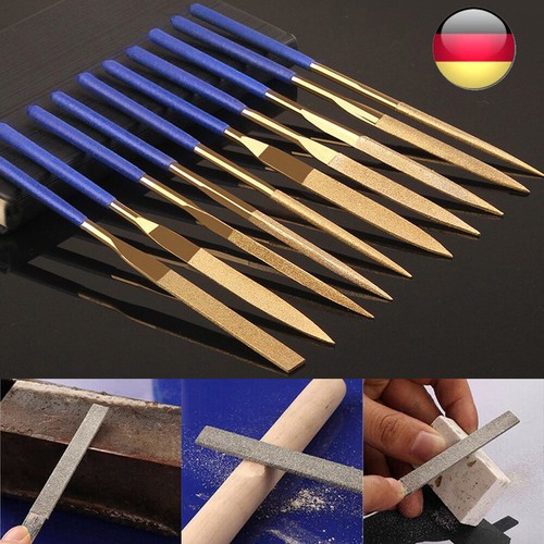 10x diamant feilen set - 10x,