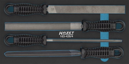 Hazet feilen satz tlg - hazet, 4-tlg.