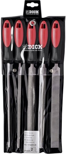 Dick feilensatz 5tlg - 5tlg., 200