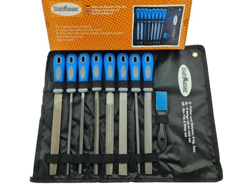 9tlg feilen raspel set - 9tlg.,