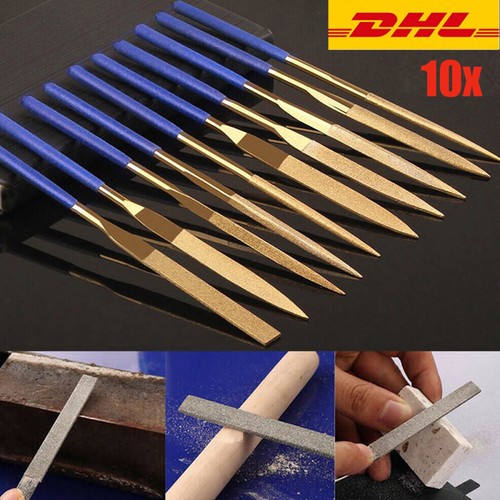 10x diamant feilen set - diamant,