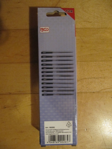 Nadelfeilensatz von bgs feilen - bgs,